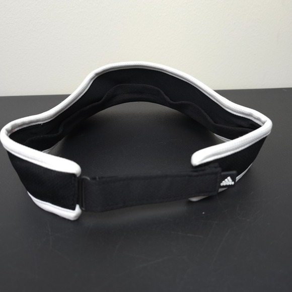 Adidas Hat Cap Womens Strap Back Black Climalite Casual Performance Golf Visor - Picture 6 of 10